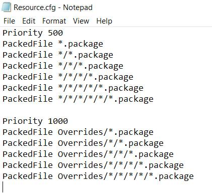 Mod Overrides Folder tutorial image